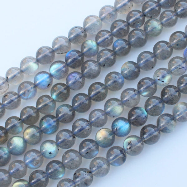 AAA Natural Labradorite Stone Beads Round Loose 15" Semi Preicous Strand 5 6 7 MM Beads for Jewelry Making DIY Bra