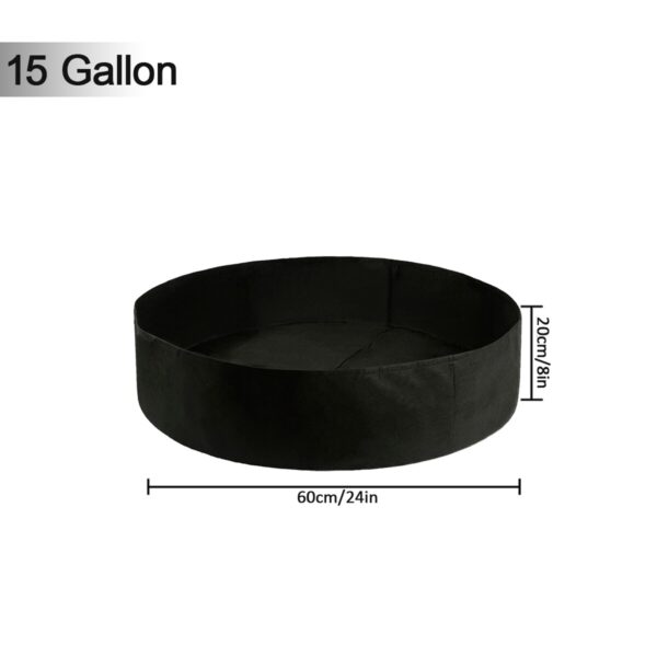 Breathable Felt Growing Bag Large Vegetable Potato Flower Pot Garden Planting Anti-Corrosion Raised Planting Bed Container