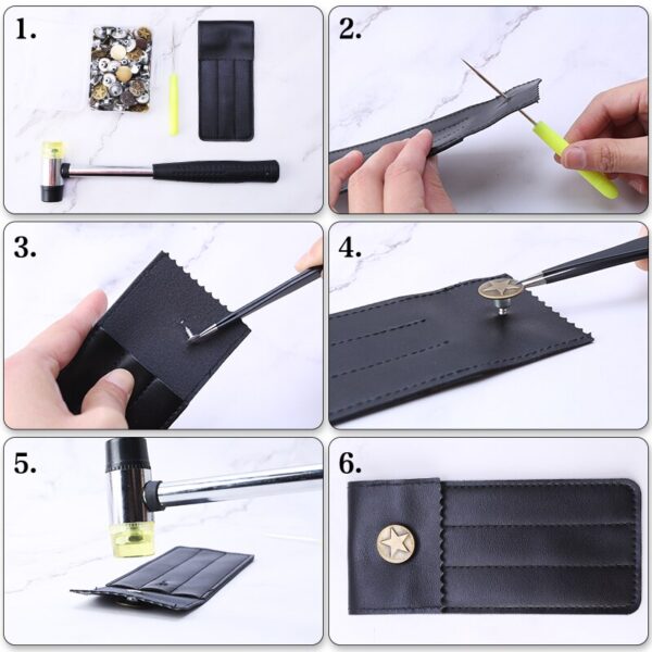 17mm 80Pcs Snap Fastener Metal Buttons for Clothing Jeans Adjust Button self Increase Reduce Waist Free Nail Sewing buckle