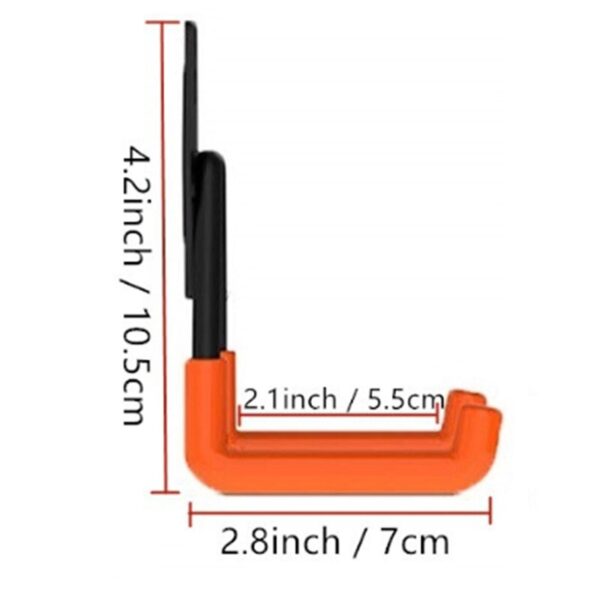 Big deal Garage Storage Hooks, 3 Pcs Wall Hooks, for Garage Tools Organization Ladders Chair Power Tools, Wardrobe, Bikes