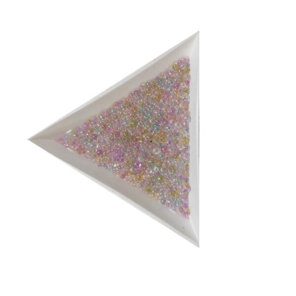 100g Mix Size Rhinestones Glass Beads DIY Costume Candy Color Diamonds 3D Nails Art Decorations for Garment Nail Clothes Craft