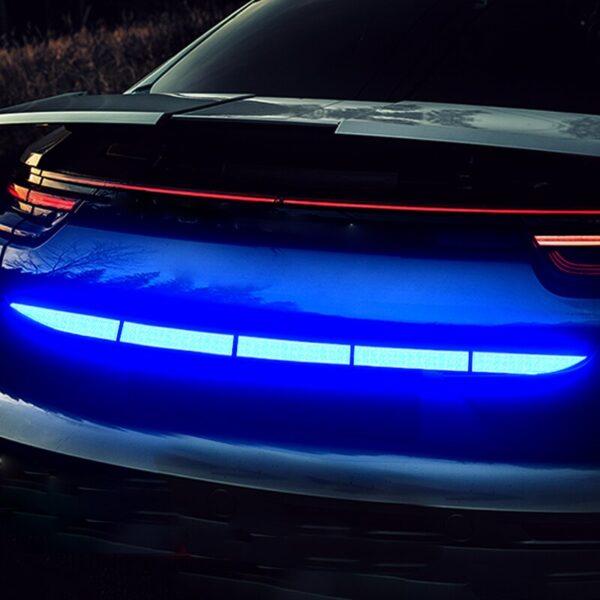 Universal Car Reflective Warn Strip Tape Bumper Safety Stickers Decal 90x3.5cm Epoxy Accessories