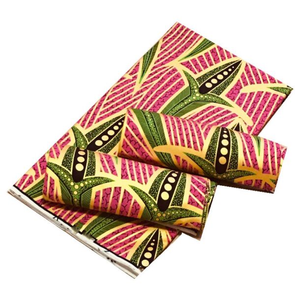 2021 African Gold Wax Fabric 100% cotton High Quality Nigeria Fabric Wax Print Ankara Wax For Sewing 6yards Women Fabric