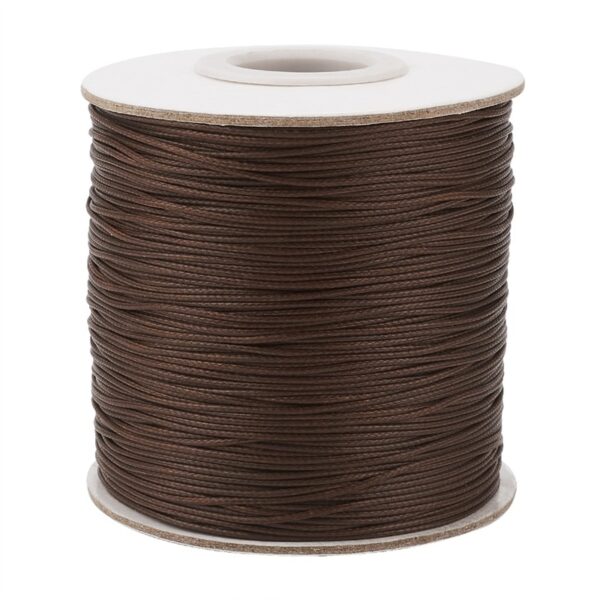 0.5mm 1.5mm about 185yards/Roll Korean Waxed Polyester Cord Bead Thread String for Jewelry Making DIY Bracelet Necklace