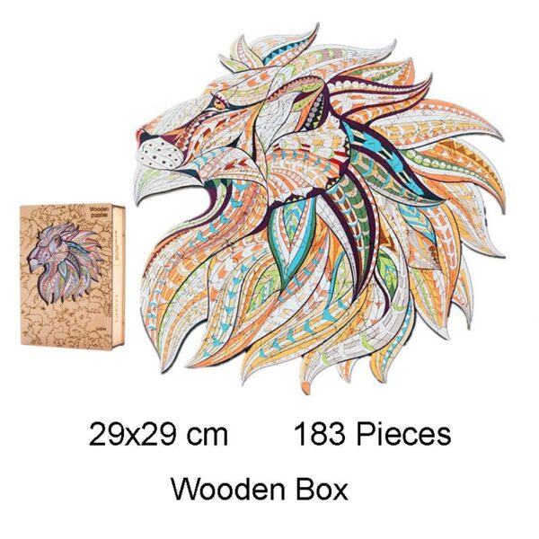 Christmas Wooden Jigsaw Puzzles For Adults Unique Shape Jigsaw Pieces Children DIY Best Gift for Kids Xmas Gift Wooden Puzzle