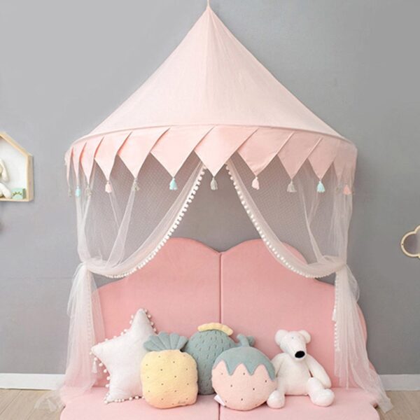 Baby Crib Mosquito Netting Tent for Kids Girls Princess Bed Canopy Children Play House Tent Tipi Enfant Teepees Home Decoration