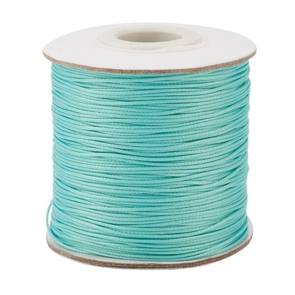 0.5mm 1.5mm about 185yards/Roll Korean Waxed Polyester Cord Bead Thread String for Jewelry Making DIY Bracelet Necklace