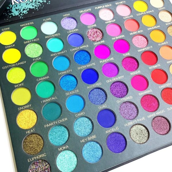 48 Colors Christmas Matte Glitter Eyeshadow Makeup Pelette High Neon Pigments Matte Eyeshadow Palette Glitter Eye Shadow