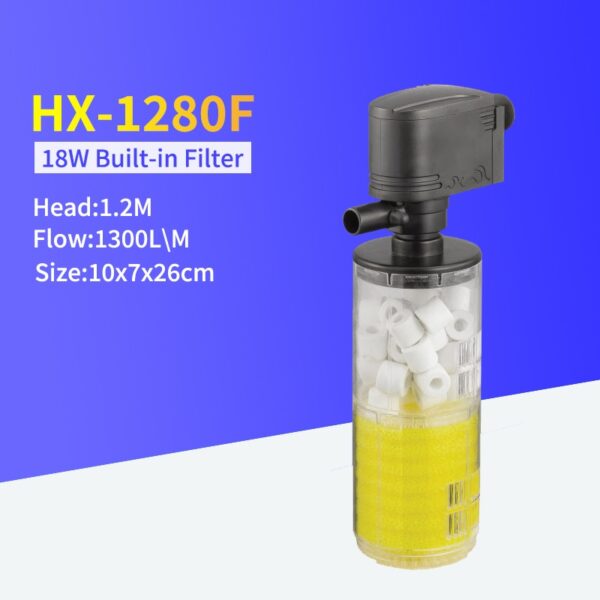 1000-3500L/H Submersible Water Internal Filter Pump EU Plug For Aquarium Fish Tank Aquario Accessory Aquatic Pet Filters Supply