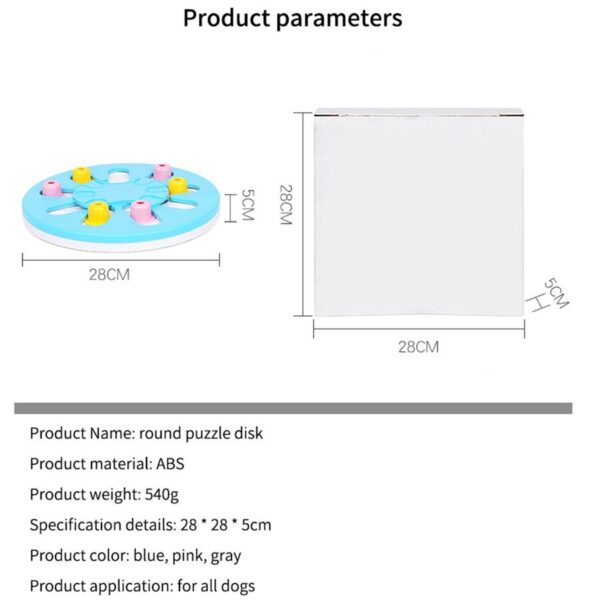 Dog Puzzle Toys Improve Intelligence Food Dispenser Interactive Pets Feeder Relieve Pressure For Small Medium Dogs Pet Supplies