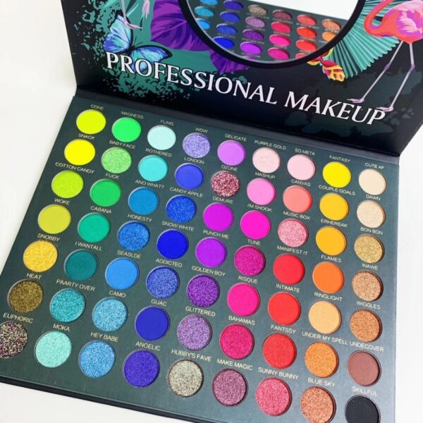 48 Colors Christmas Matte Glitter Eyeshadow Makeup Pelette High Neon Pigments Matte Eyeshadow Palette Glitter Eye Shadow