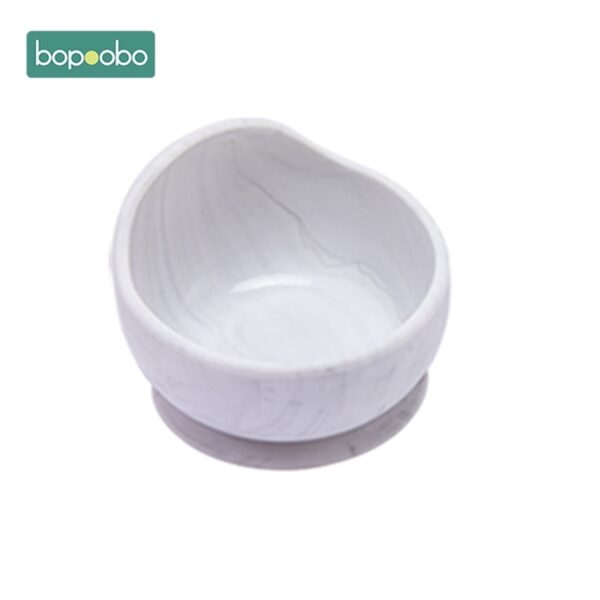 Bopoobo 1PC Silicone Bowl Baby BPA Free Silicone Chewing Food Grade Newborn Accessories Teeth Baby Feeding Supplies