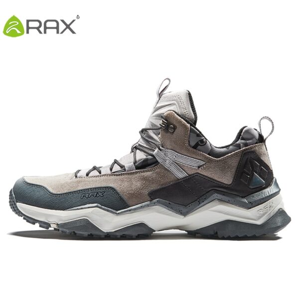 Rax Men Hiking Shoes Waterproof Outdoor Sports Sneakers for Men Trekking Shoes Lightweight Mountain Climbing Shoes Men Antislip