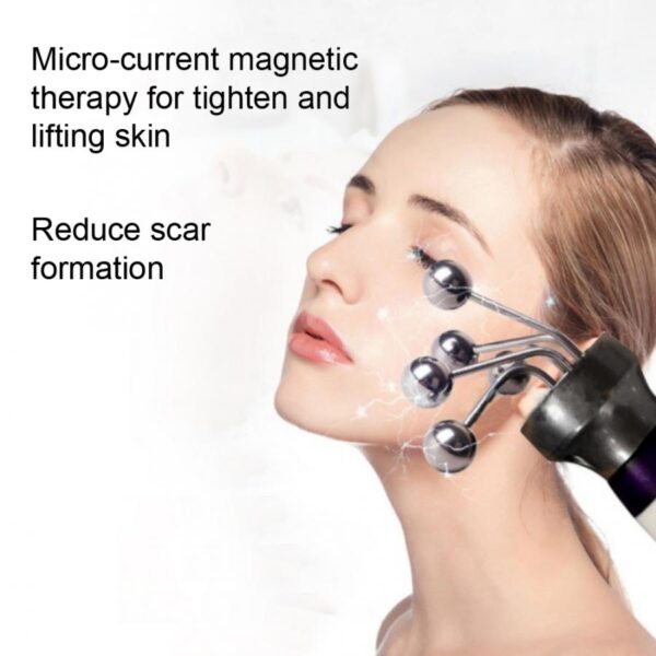 Magic Ball Fascia Massage Machine Micro-Current Face Lifting Tightening Anti-Wrinkle Beauty Instrument Face Skin Care Tools