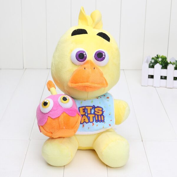 Five Nights At Freddy Fnaf Plush Freddy Toys Freddy Fazbear 5 fox bear El Chip Lefty Rockstar Foxy Chica Bonnie nightmare 25cm