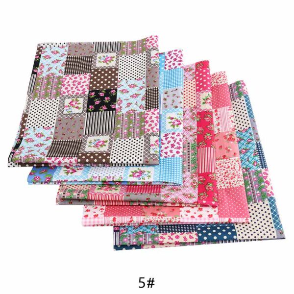 1/4 Yards Soft Print Cotton Poplin Fabric Navy 133*72 Patchwork Fabric For Diy Bedding And Handmade Accessories TJ1253