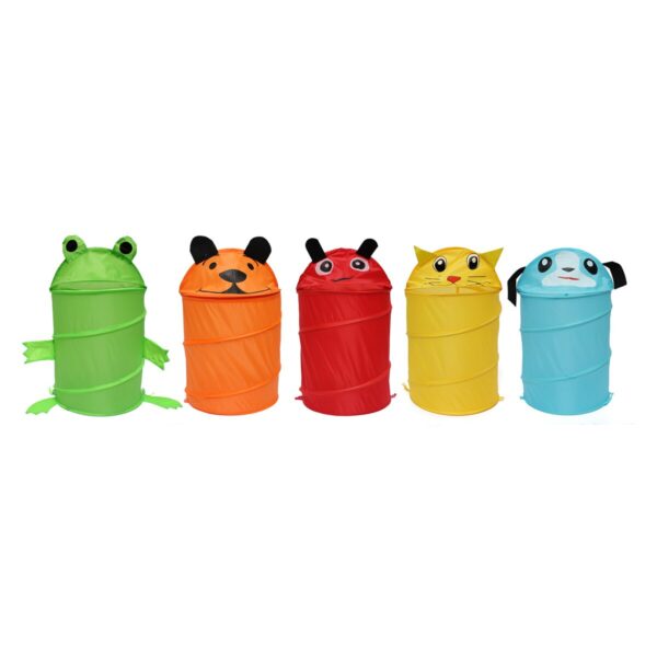 32x45cm Foldable Animal Design Laundry Basket Toy Storage Box Super Large Bag Cotton Washing Dirty Clothes Big Basket Organizer