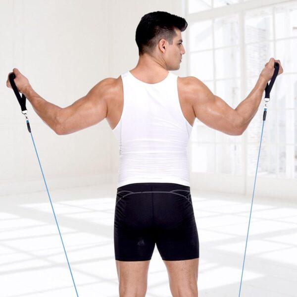 11PCS/Set Pull Rope Set Elastic Tube Resistance Training Device Quality Fitness Equipment Exercise Kit Strength Training Hot