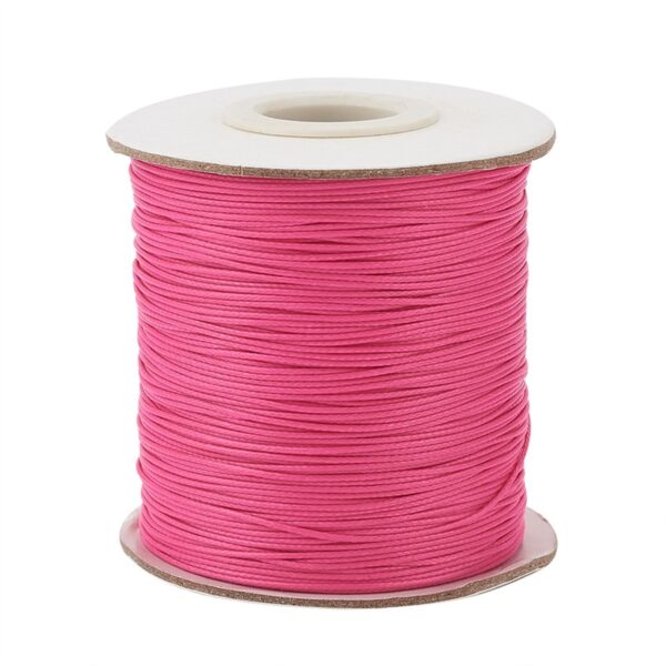 0.5mm 1.5mm about 185yards/Roll Korean Waxed Polyester Cord Bead Thread String for Jewelry Making DIY Bracelet Necklace