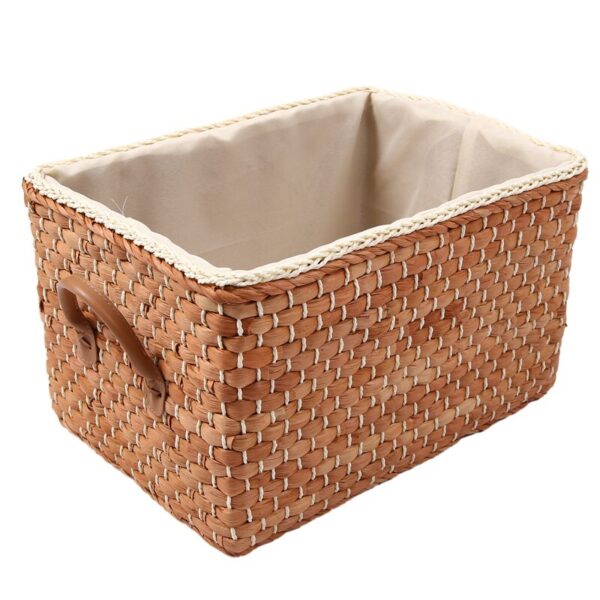 Storage Basket Japanese Garden Storage Basket Home Sundries Boxes Storage Boxes Corn Husk Woven Basket
