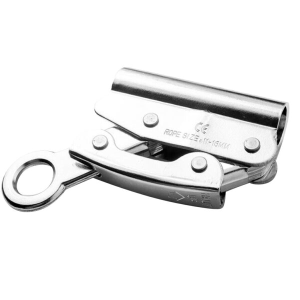 Climbing Fall Protect Carabiner Rope Grab Ascender 11-16mm Rope for Rappelling Aerial Work