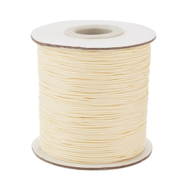 0.5mm 1.5mm about 185yards/Roll Korean Waxed Polyester Cord Bead Thread String for Jewelry Making DIY Bracelet Necklace