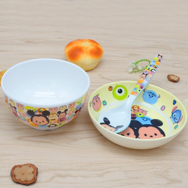 3pc/set baby cartoon Melamine...