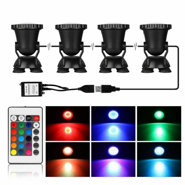 36 LED Submersible RGB...
