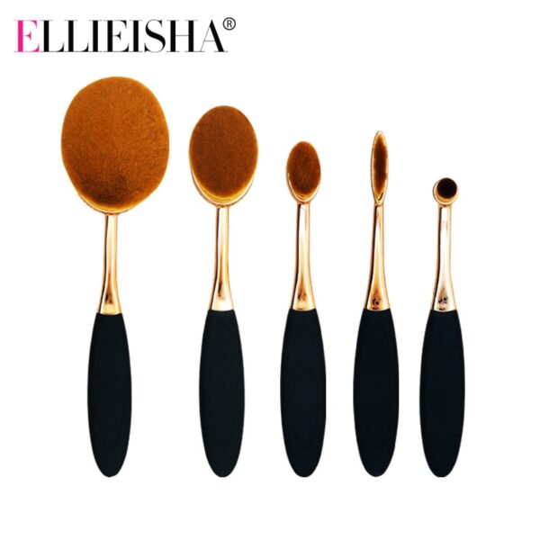 Make Up Brush Set Natural Face Mask Blush Powder Contour Concealer Foundation Liquid Makeup Brush Toothbrush Type Makeup Brushes