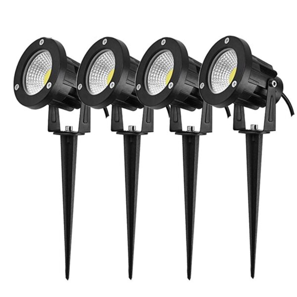 New Style COB Garden Lawn Lamp Light 220V 110V 12V Outdoor LED Spike Light 3W 5W 10W Path Landscape Waterproof Spot Bulbs