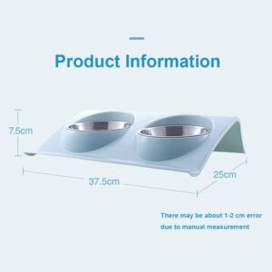 Pet Double Bowls Food...