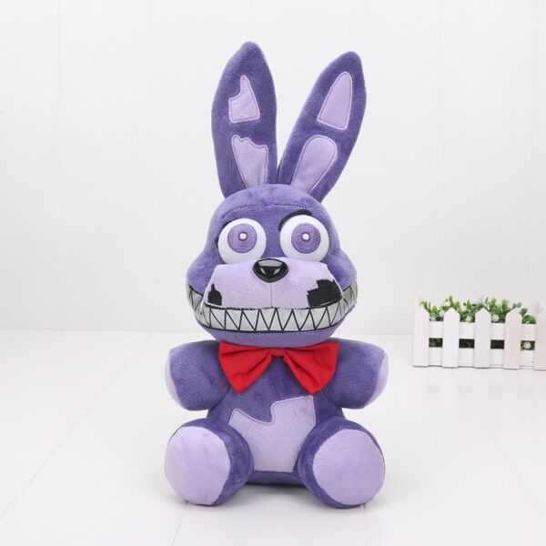 Five Nights At Freddy Fnaf Plush Freddy Toys Freddy Fazbear 5 fox bear El Chip Lefty Rockstar Foxy Chica Bonnie nightmare 25cm