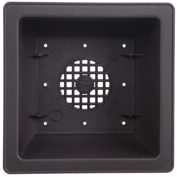 15 PCS 4.7 Inch Flower Pot, Square Plastic Bonsai Training Pot, Flower Succulent Flower Pot Container, for Garden, Interior, Hom