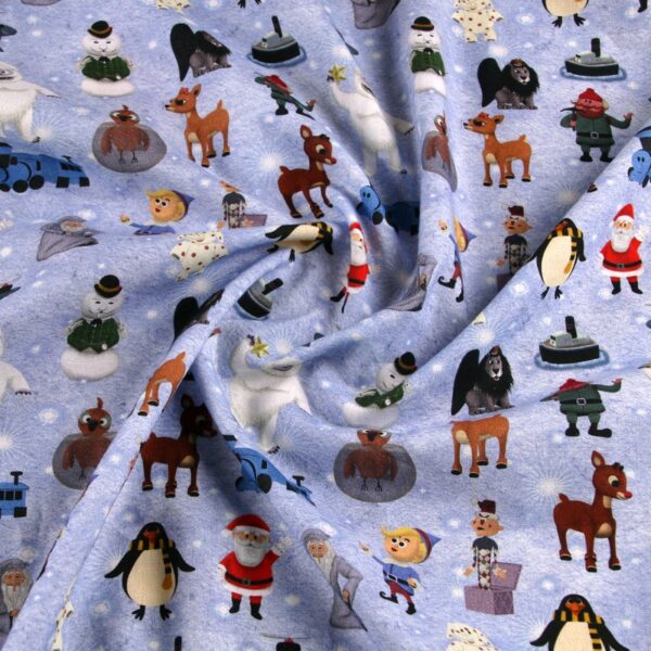 cartoon christmas printed cotton fabric tissue for kids dress DIY patchwork handmade textile cloth doll handbag sewing material