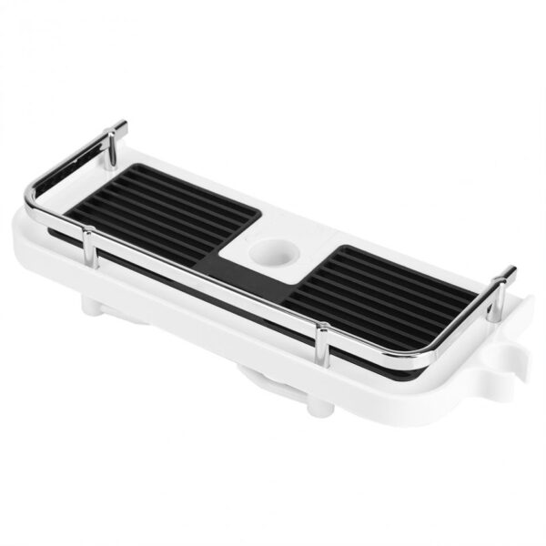 Multi-functional Bathroom Pole Shower Rod Storage Rack Holder Organizer Home Bathroom Shower Towel Shampoo Tray Bathing Shelves