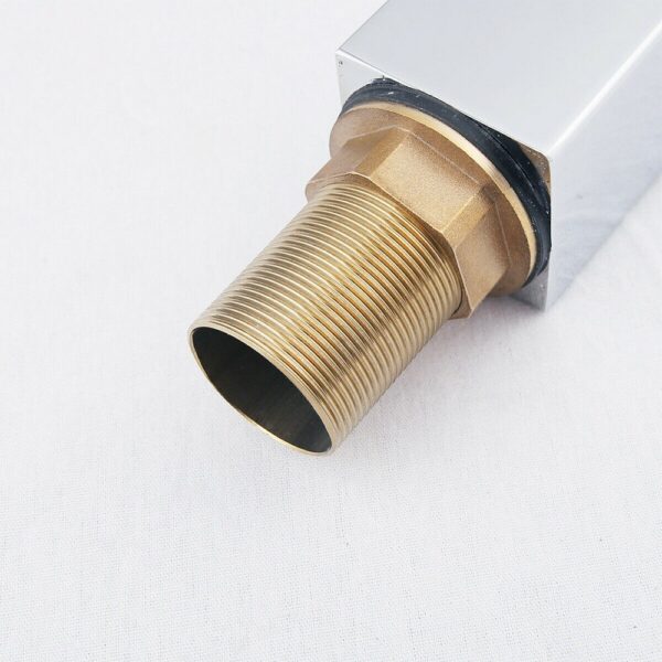 31cm Bathroom Basin Faucet Brass Chrome Faucet Hot&Cold Water Single Holder Sink Mixer Taps Home Improvement Kitchen Accessories