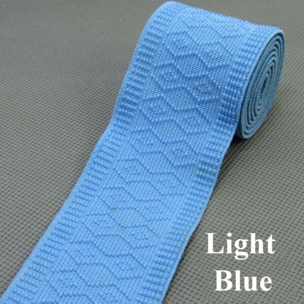 Meetee 50mm Elastic Bands Colorful Pattern DIY Crafts Sewing Waistband Clothing Pants Handmade Accessories AP584