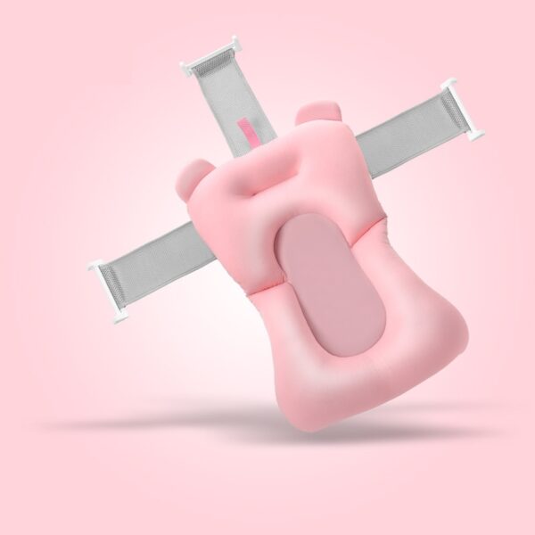 Newborn Baby Bath Tub Seat Mat Baby Shower Portable Air Cushion Bed Non-Slip Bathtub Infant Safety Security Support Cushion Mat