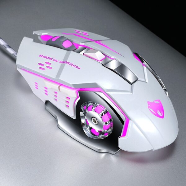 Wired Gaming Mouse USB Optical Gamer Mouse Ergonomic Mice 6 Buttons 3200DPI Computer Programmable Mouse For PC Laptop Desktop