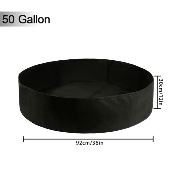 Breathable Felt Growing Bag Large Vegetable Potato Flower Pot Garden Planting Anti-Corrosion Raised Planting Bed Container