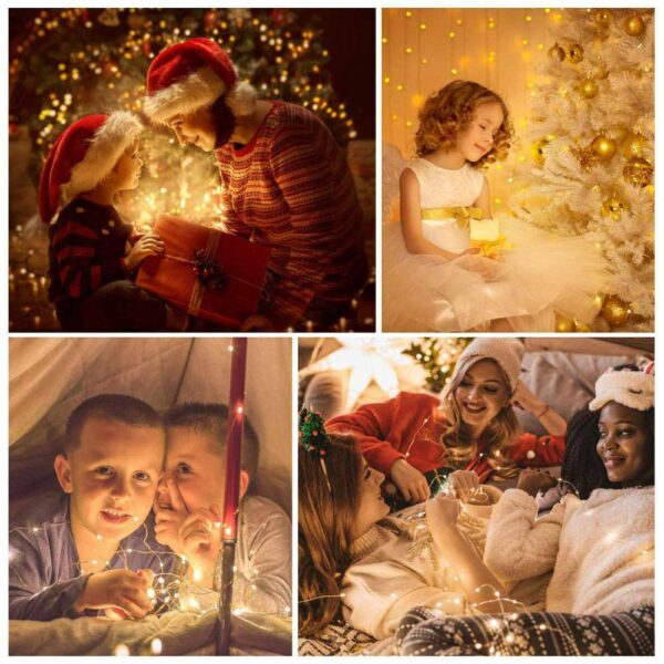 50-300 LED Solar Power Strip Rope Lights Outdoor Waterproof Garden Fairy String Light Xmas Outdoor Light for Garden Decoration