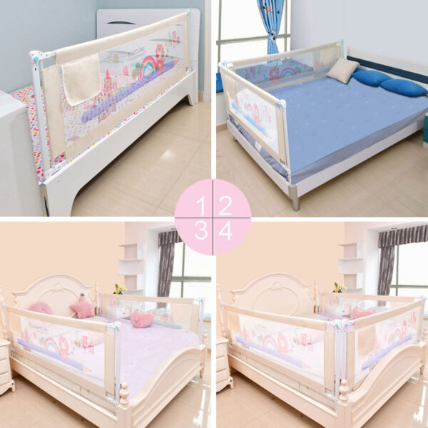 Baby Bed Fence Home Kids playpen Safety Gate Products child Care Barrier for beds Crib Rails Security Fencing Children Guardrail