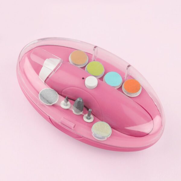 Electric Baby Nail Trimmer USB Charging Kids Infant Baby Cutter Nail Care Baby Trimmer Manicure Clipper Scissors