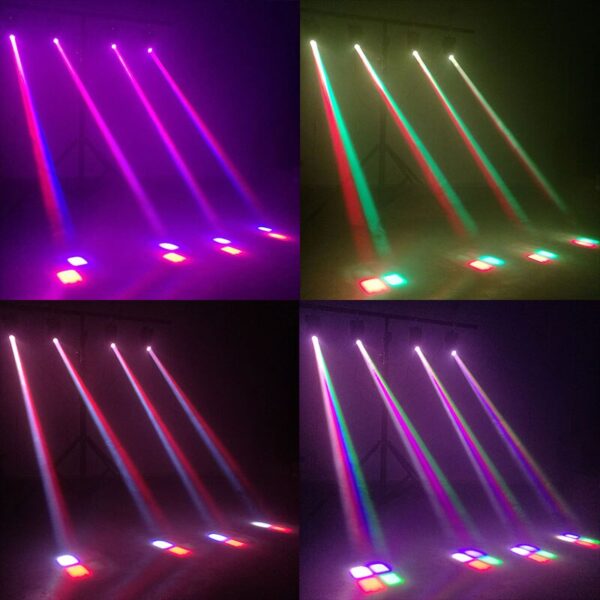 Hot Sell mini LED 10W Spot Beam Moving Head Light Lyre DMX512 Stage Light Stroboscope For Home Entertainment Professional Stage