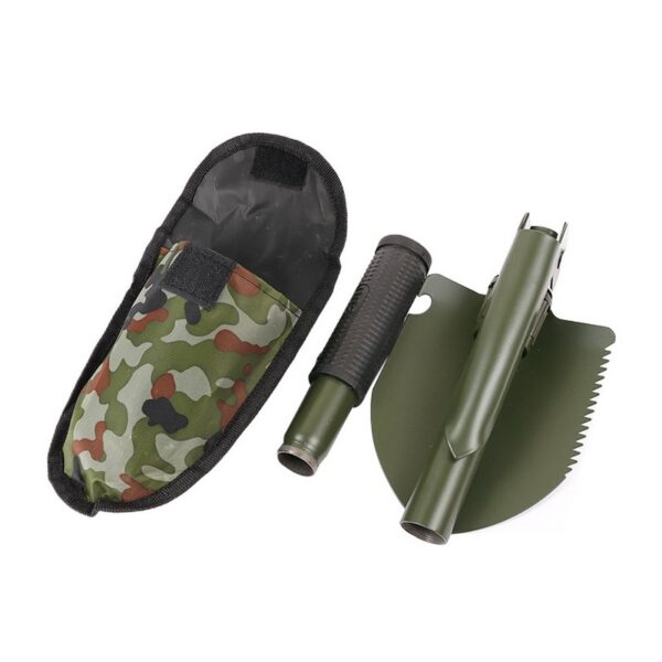 Military Portable Folding Shovel Multifunction Stainless Steel Survival Spade Trowel Garden Camping Outdoor Tool Garden Tools