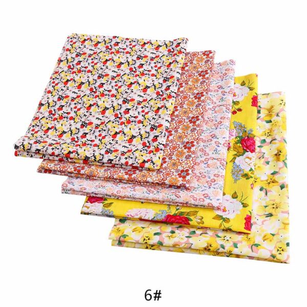 1/4 Yards Soft Print Cotton Poplin Fabric Navy 133*72 Patchwork Fabric For Diy Bedding And Handmade Accessories TJ1253