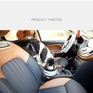 Pet Car-borne Bowl Anti-slip...