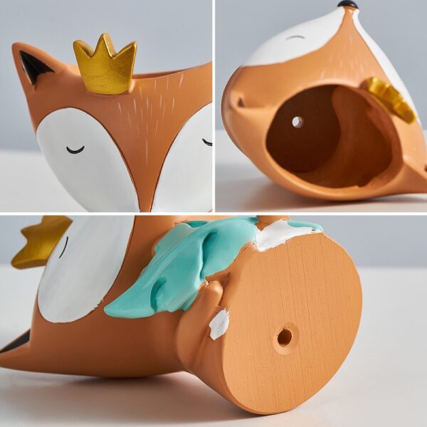 Cute animal small plant pot pots for indoor plants Flower pot Cachepot for flowers garden accessories living room Desktop decor