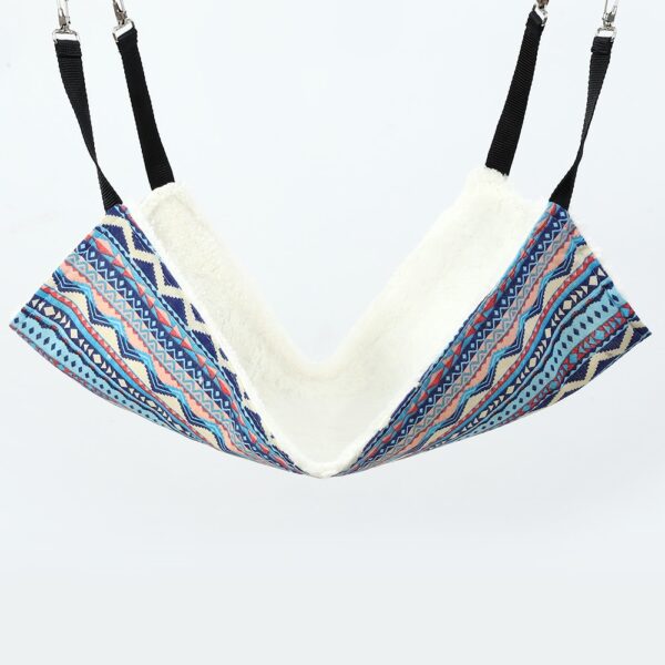 Designer Pet Cat Guinea Pig Hammock Cotton Ferret Mouse Hanging Bed Rodent Cartoon Print Products