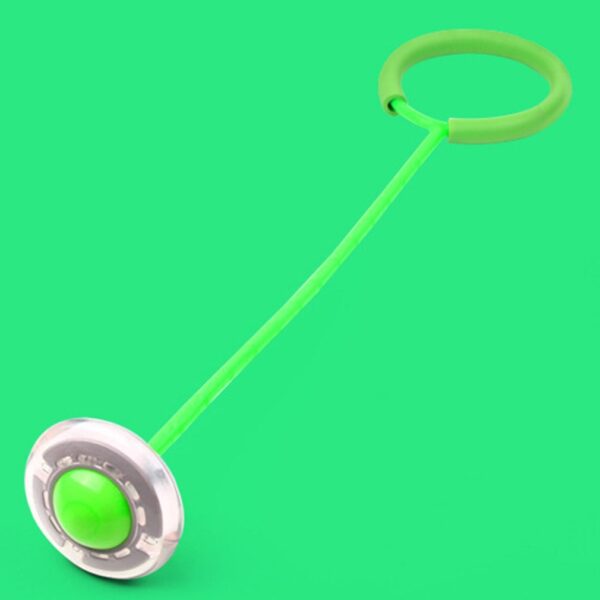 Flash Jumping Foot Force Ball Kids Outdoor Fun Sports Toy Led Children Jumping Force Reaction Training Ball Child-Parent Games